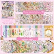 EduElite 20in1 thu nhỏ phong cảnh Sticker Bộ sưu tập giải nén phim hoạt hình 3D phong cảnh Sticker P