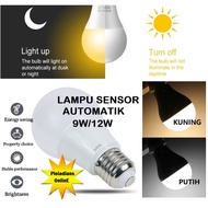 HOMIEE Dawn To Dusk E27 Lampu Sensor Automatik On Off Malam Automatic Sensor Led Bulb Door Light