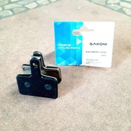 DISC BRAKE PADS SAKONI SQUARE MODEL B01s Bicycle