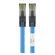 Goobay CAT 8.1 Patch Cord LAN Cable S/FTP PiMF (0.5m / 1m / 2m / 3m / 5m / 10m / 15m /20m / 25m)