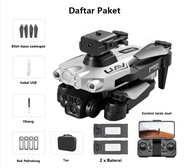 Smart Drone E300 LU200 Brushless Motor Anti Nabrak 2 batre FPV Dual HD 8K Kamera Drone VS E88 Pro Ev