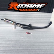 Original satria 2-stroke Fizr Alfa Sigma tornado bravo satria 2-stroke exhaust R474MF Rajamf