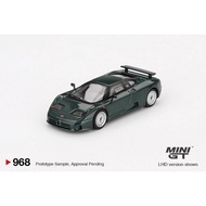 Mini GT Box Version MGT00968 Bugatti EB110 GT Verde Scuro