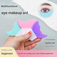 Mini Eye Makeup Assistant Tool Eyelash Eyeshadow Auxiliary Guard Pad Stencils Silicone Reusable Mult