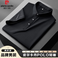 CY_Pierre Cardin Pierre Cardin Authentic High-end New Business POLO Shirt Men's Short-sleeved Casual Trendy Lapel T-shir