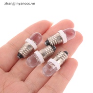 zj 5Pcs E10 Led Bulb E10 DC 3V 6V 12V 24V Instrument Bulb E10 Indicator Bulb Old Fashioned Flashligh