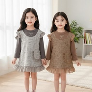 BC - Dami Dress Size 1-4 Years Korean Style Girls' Dress/ Dress 18 12 Months 2 3 Years 6-12 12-18 Mo