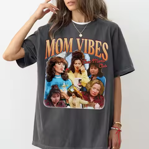 90’S Mom Vibes Comfort Colors Shirt, Funny Mom Shirts, Cool Moms Club T Shirt, Funny Mom Life Tee, M