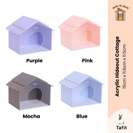 Tafit | Acrylic Hamster Cottage Acrylic Hideout Hamster Hideout