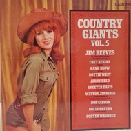 Country Giants Vol. 5 LP Vinyl 1974 UK RCA Camden CDS 1127 Dolly Parton Waylon Jennings