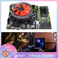 Ujewndju Desktop Computer Motherboard Kit with 16G DDR4 RAM H110 Chipset LGA1151 Socket 6 Phase Powe