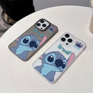 Looking up at Stitch Casing Compatible for iPhone 15 14 13 12 11 Pro Max X Xr Xs Max 8 7 6 6s Plus SE xr xs Phantom Soft phone case