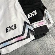 3X3 American Basketball Pants Men Women Summer Sports Shorts National Trendy Quick-Drying Breathable