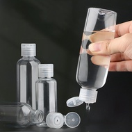 Set Of 10 Transparent Plastic Water Bottles 10ml, 20ml, 30ml, 50ml, 60ml, 100ml, 120ml FERRA