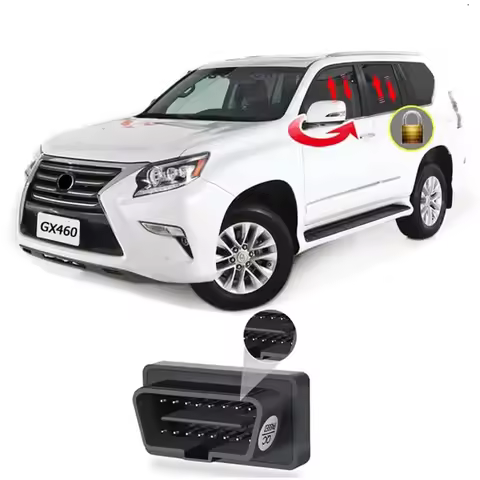 OBD GX460 Remote Car Auto Window Lift Close Open Side Mirror Folding Unfold Door Speed Lock Module F
