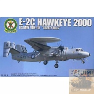 Fujimi 1/72 E-2C Hawkeye 2000 U.S.Navy Vaw115 Libety bells Fighter Aircraft Model Aerial Warning Ass