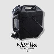 WellHike 10L Outdoor Camping Water Container Large Capacity Water Bucket Portable Water Tank Camping