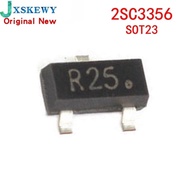 50PCS 2SC3356 2SC3356-25 R25 SOT23-3 Bipolar Transistors - BJT New And Original