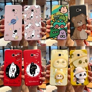 Casing for samsung galaxy j7 prime j4+ j4 plus Lovely Rabbit Panda Printed jelly phone case Soft Silicone Protective Bumper Cover