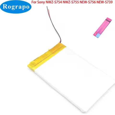New 900mAh MP3 MP4 Player Battery For Sony NWZ-S754 NWZ-S755 NEW-S756 NEW-S739 NWZ-E463