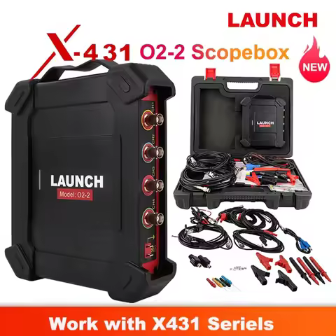 LAUNCH X431 O2-2 Scope Box Analizador Automotive Oscilloscope Tool 4 Channel 100MHz USB DC for X431