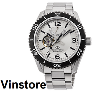 [Vinstore] Orient Star Automatic Semi-skeleton Stainless Steel Strap Silver Dial Analog Men Watch RE-AT0107S00B RE-AT0107S