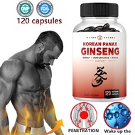 Food Supplement | Korean Red Ginseng 120 Capsules