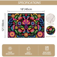 Cinco De Mayo Placemats Set of 4 Dia De Los Muertos Place Mats 5 De Mayo Rustic Mexican Fiesta Decor