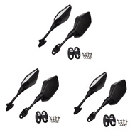 3X Motorcycle Rear View Mirror Motorcycle Parts for Honda CBR 600 F4 F4I 1999-2006 CBR900 CBR919 CBR