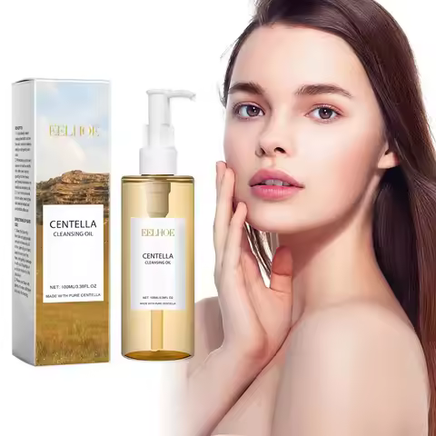 Centella Cleansing Oil Gentle Facial Makeup Remover Vitamin E Moisturizing Face Refresher Cleaning O