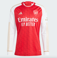 เสื้อบอลราคาถูก อาร์เซนอลแขนยาว ARSENAL LONG SLEEVE Home Jersey 2023/24