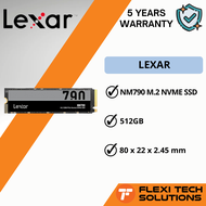 Flexi Tech Lexar NM790 M.2 2280 PCIe Gen 4x4 NVMe SSD - 512GB & 1TB & 2TB & 4TB