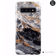 NEW Case Silicone Bumper Shockproof Burga Brand Marble Pattern Luxurious High-Class Samsung Galaxy S