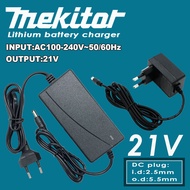 Mekitor 12v battery charger 21v cordless drill charger power adapter 12v 24v