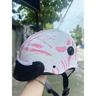 1/2 half-head helmet with high quality Carbon dipped paint in many colors to choose from for men and