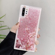 DIMBEPLY Flower Silicon Soft Case for Huawei P20 P30 P40 Pro Liquid Quicksand Bling Glitter Case TPU Cover Case for Huawei Mate 20 30 40 Pro