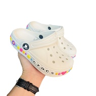 Crocs Kid (โปรมาแรง ซื้อรองเท้า 1 คู่ แถมตุ๊กตาเจ๊บิด 2 ชิ้นมูลค่า 50฿) รองเท้าหัวโตเด็ก รองเท้าเด็ก Crocs Kid