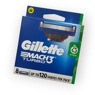 [ ใบมีดGillette MACH3 TURBO  [ 3D ] 8 ใบมีด ]