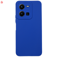 เคส สำหรับ Vivo Y35 V2205 เคสซิลิโคนนิ่ม กันกล้อง TPU สีพื้น