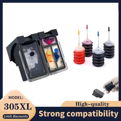 vilaxh For HP 305 XL HP305 hp305xl 305XL ink cartridge Replacement For HP305 DeskJet 2710 2720 4110 