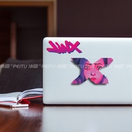 Car Sticker Electric LOL JINX Text Sticker Body Sticker Window Sticker Electric Car Sticker Motorcyc