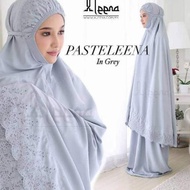 KATUN Latest Collection.. Adult Mukena / Telekung Siti Khadijah Cotton Rosella Embroidered original 
