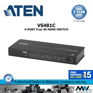 ATEN 4-Port True 4K HDMI Switch (ATEN VS481C)