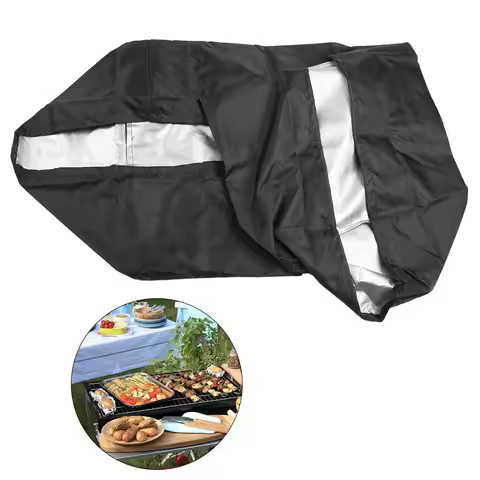 Heavy Duty 210D Oxford Waterproof Grill Cover For Weber 9010001 Traveler Portable Gas Grill Outdoor 
