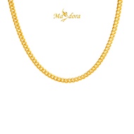 MASDORA 916 Gold Necklace Rantai Leher Emas ~ Gajah Licin (2mm) (EMAS 916/22K)