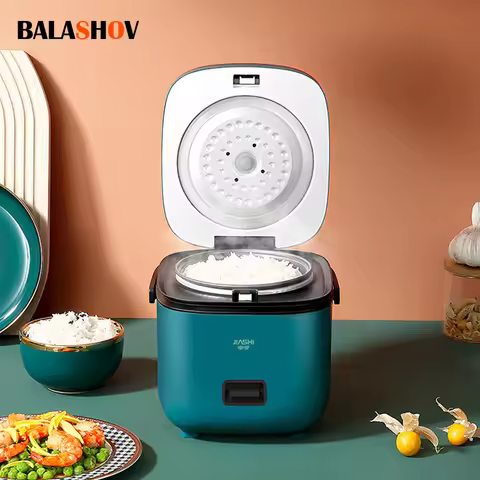 Mini Rice Cooker Multi-function Single Electric Rice Cooker Non-Stick Household Small Cooking Machin