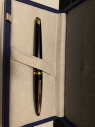 Waterman Carene Black Gold 18k 鋼筆 送配件