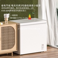 先科一级节能小冰柜家用小型全冷冻冷藏两用冷柜迷你减霜商用冷柜