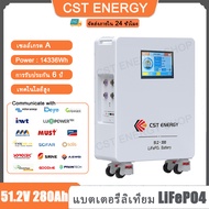 แบต 48v 300ah แบตแห้ง 14.336KWh Lifepo4 Battery 48V300AH Lithium Battery เกรด A แบตเตอรี่ลิเธียม Sol