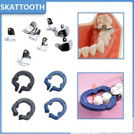 Dental Sectional Contoured Matrix System M4 Stainless steel dental matrix molding tablet+Resin Clamp